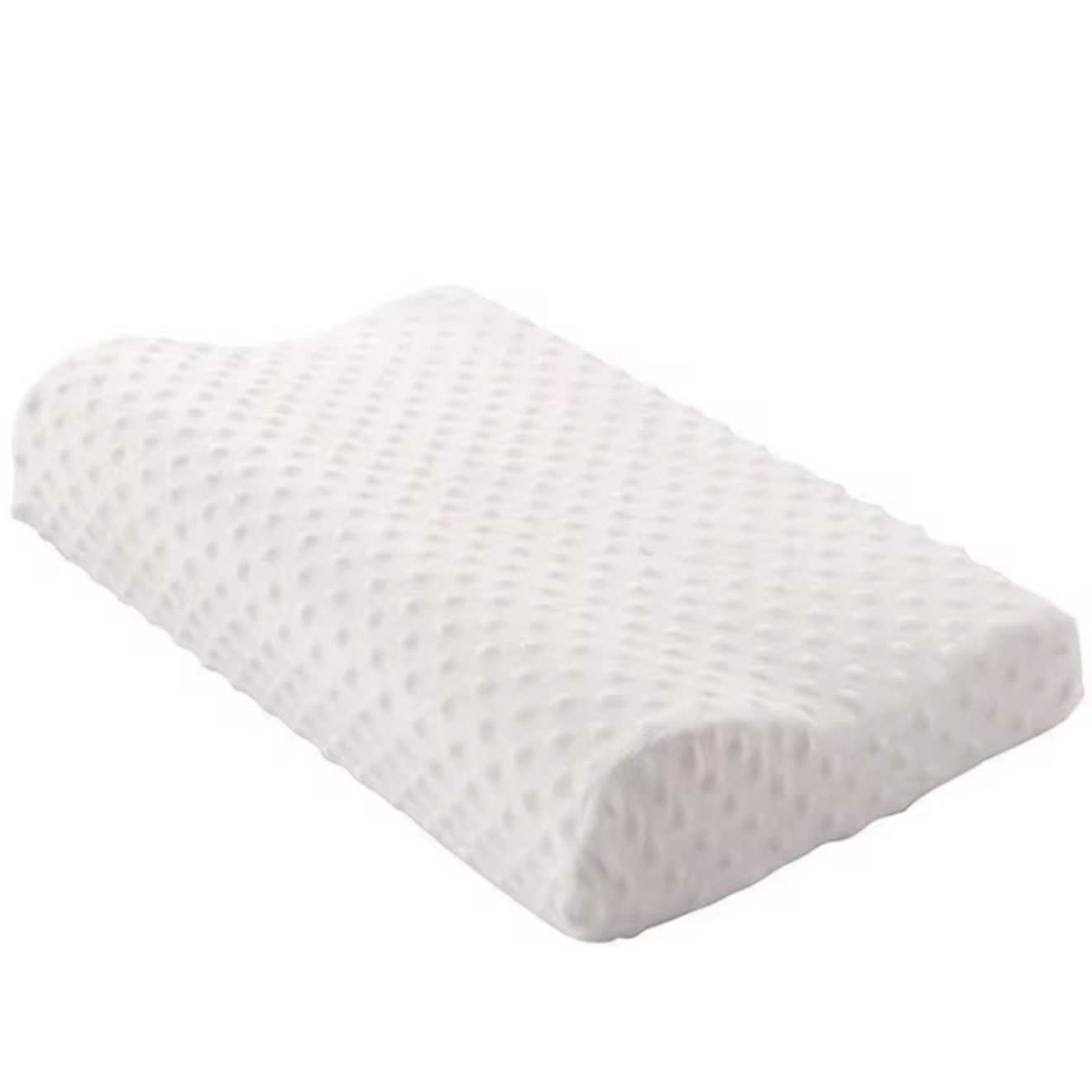 Contour Memory Foam Pillow — Neck & Shoulder Support